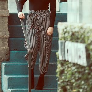 Urban Outfitters Silence&Noise Striped tie pants